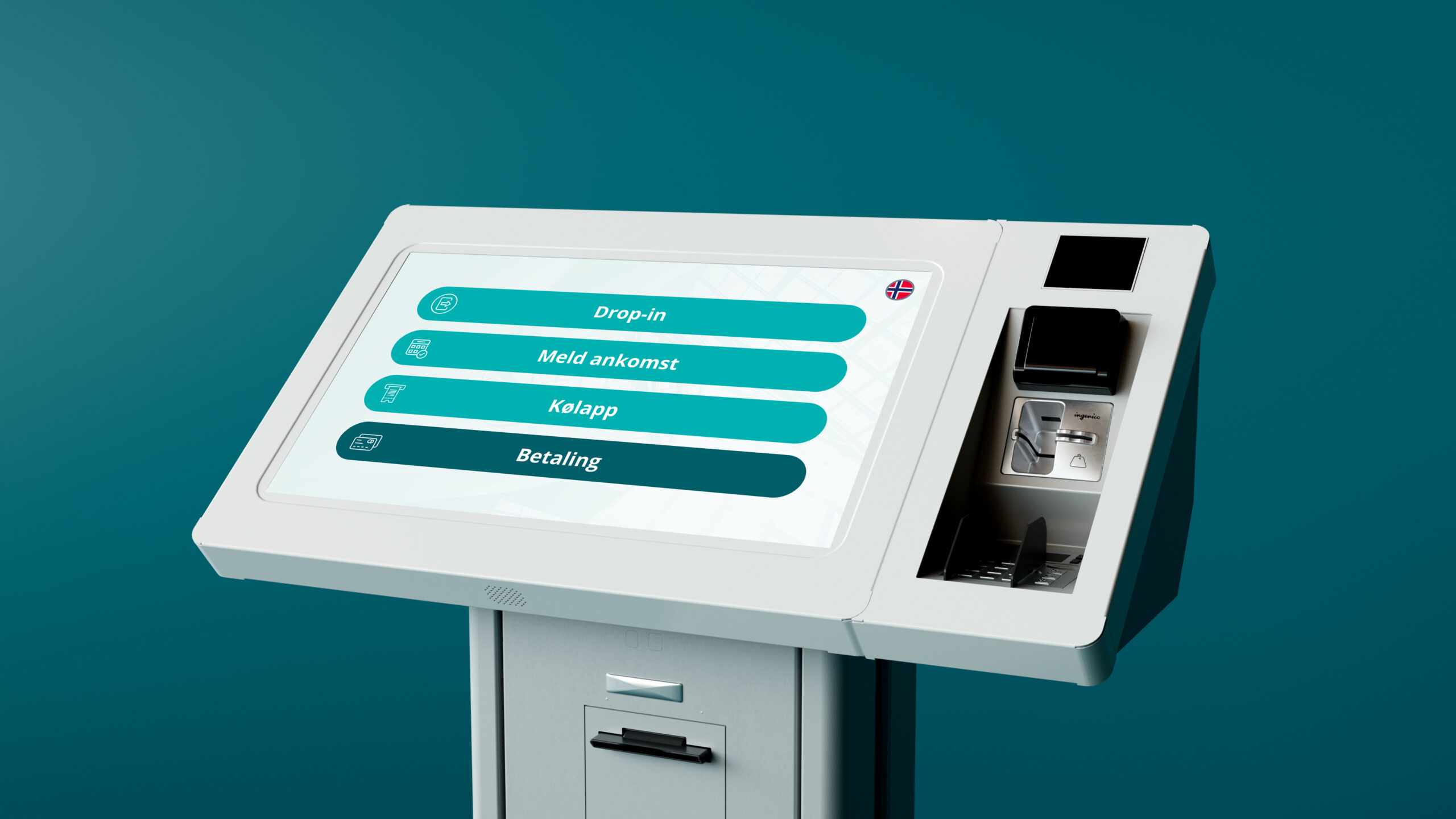 Självbetjänad drop-in och digitalt kösystem - Convene