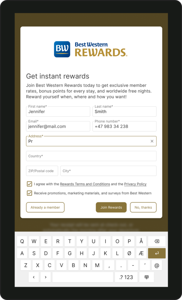 Convene Hospitality - Rewards
